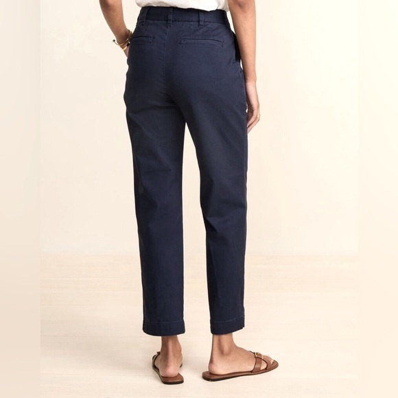 Mavi Selina Mid Rise Chino in wine twill - Picture 3 of 14